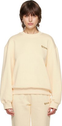 GUIZIO Yellow Oversized Sweatshirt