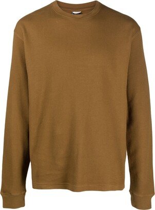 Textured-Finish Cotton Jumper