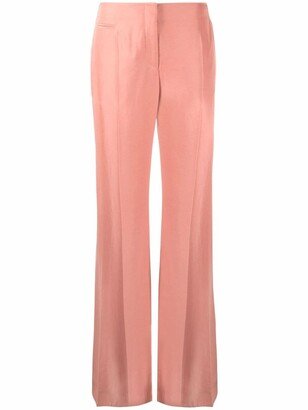 High-Waisted Wide-Leg Trousers-AW