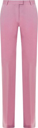 Slit Detailed High-Waist Tailored Trousers