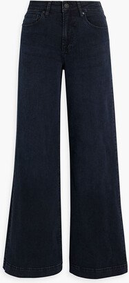 TOMORROW DENIM High-rise wide-leg jeans