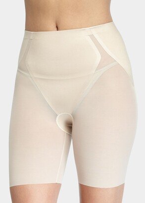 Haute Contour Sheer Mid-Thigh Shaper Shorts