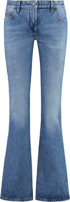 High-rise Flared Jeans-AF