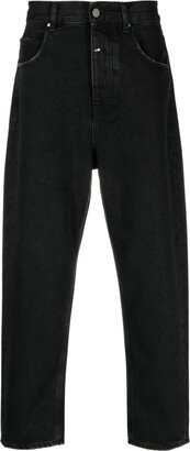 YOUNG POETS Tapered-Leg Cotton Jeans