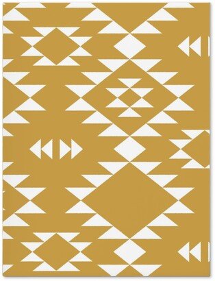 Journals: Navajo - Gold White Journal, Yellow