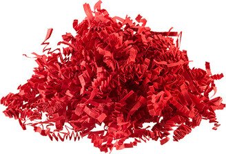 3 oz. Crinkle Cut Paper Shred Red