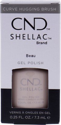 Shellac Nail Color - Beau by for Women - 0.25 oz Nail Polish