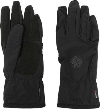 Logo-Embroidered Pull-On Gloves