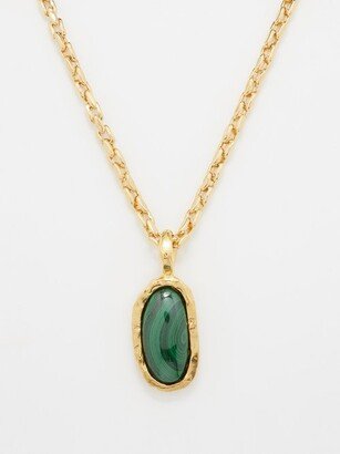 The Sliver Of The Mountain Malachite Necklace