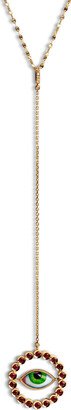 LITO FINE JEWELRY Protection Reversible Lariat Yellow Gold Necklace