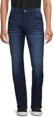 The Brixton Mid Rise Straight Narrow Jeans-AA