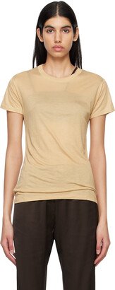 Beige Crewneck T-Shirt