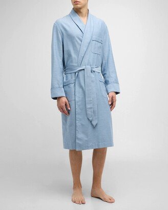 Men's Cotton-Cashmere Robe