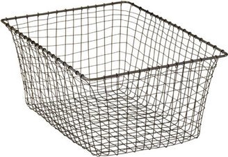 Design Ideas Medium Marche Basket Rustic Steel