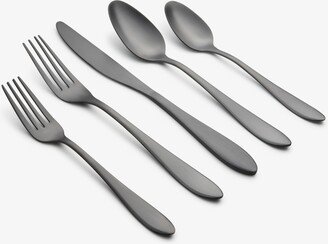 Delia Satin 20-Piece Flatware Set, Service for 4