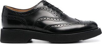 Perforated Leather Oxfords