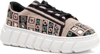 Catch Me If You Can Crochet Platform Sneaker