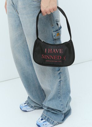 Praying I Have Sinned Shoulder Bag - Crossbody Bags Black One Size