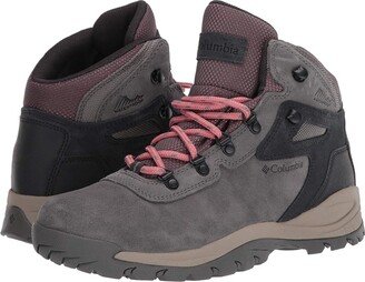 Newton Ridge Plus Waterproof Amped (Stratus/Canyon Rose) Women's Shoes