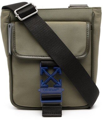 Arrows-motif crossbody bag