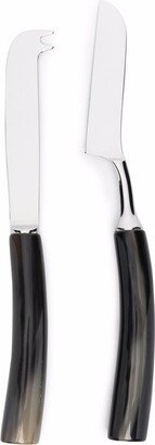 Stainless Steel Cheese Knives (Set Of 2)