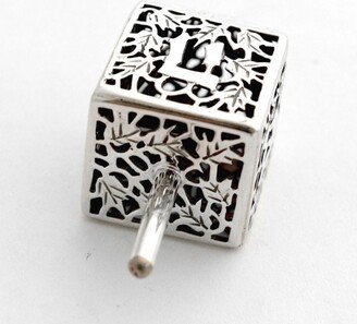 Nature Inspired Sterling Silver Dreidel For Hanukkah