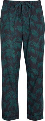 Byron Palm Print Pyjama Bottoms