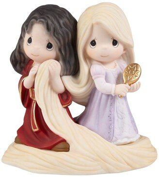 221042 Disney Tangled Hold on to Your Dreams Bisque Porcelain Figurine