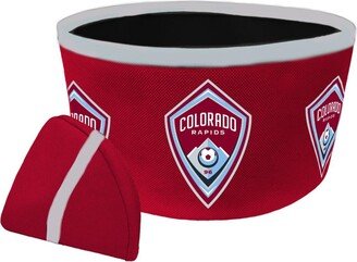 All Star Dogs Colorado Rapids Collapsible Travel Dog Bowl