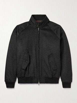 G9 AF Melton Wool-Blend Harrington Jacket