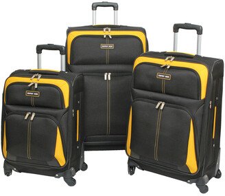 Golden Gate Collection 3Pc Luggage Set-AA