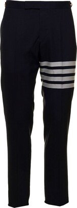 4-Bar Striped Slim Cut Trousers