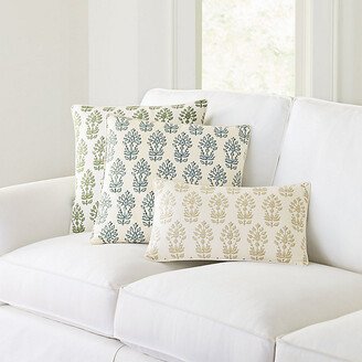 Annie Block Print Pillow