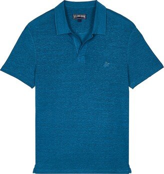 Pyramid Linen Polo Shirt