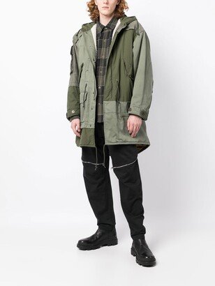 Deconstructed Hooded Parka