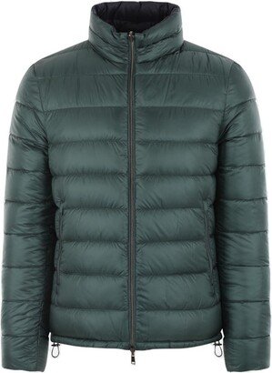 Reversible Zip-Up Quilted Padded Jacket