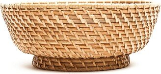 Kubo Woven Rattan Serving Bowl, Natural