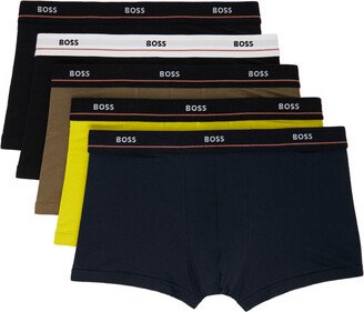 Five-Pack Multicolor Boxers