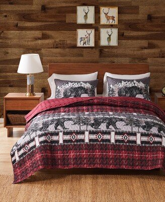 Timberline Lodge-Style 2 Piece Quilt Set, Twin/Twin Xl