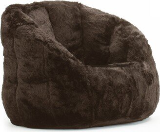 Adult Faux Fur Bean Bag Chair