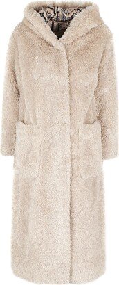 Maxi Cappotto Curly Faux Fur