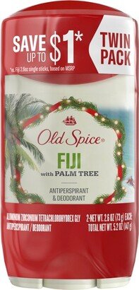 Limited Edition Fiji Antiperspirant & Deodorant Gift Set - 2.6oz/2pk