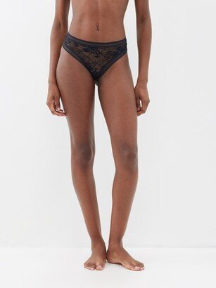 Tisane Floral-lace Thong