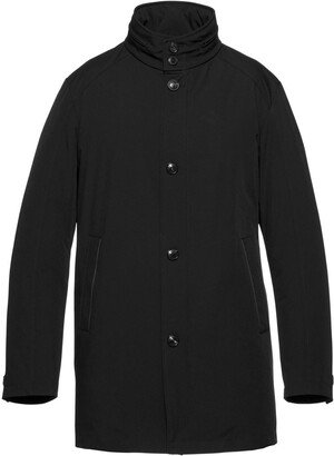 Padded Single-Breasted Coat-AA