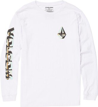 Chrome Stone Long Sleeve Cotton Tee