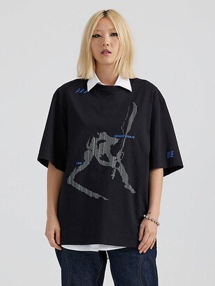 x ROARINGWILD Oversized Graphic T-Shirt