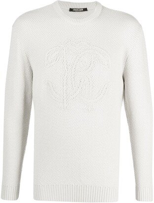 Logo-Motif Knitted Jumper