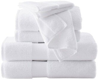 Solid Turkish Cotton 6Pc Towel Set-AH