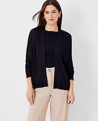 Lightweight Open Cardigan