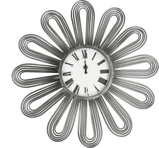 Modern Reflection Metal Wall Clock